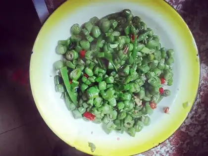 ♪ Dry beans ♪