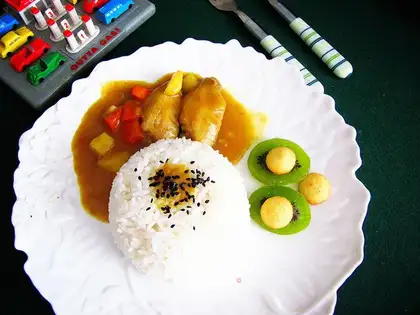 Curry chicken wings