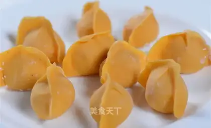 Carrot dumplings