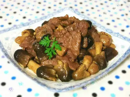 Pelican mushroom beef