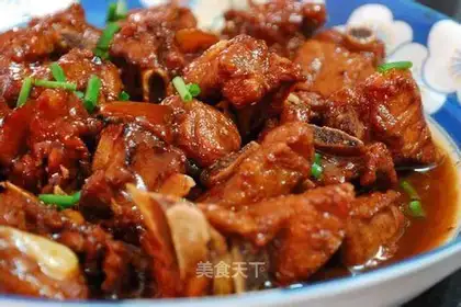 Red burn ribs