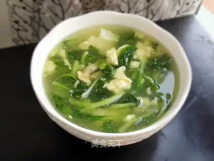 Chicken caterpillar eggs for soup