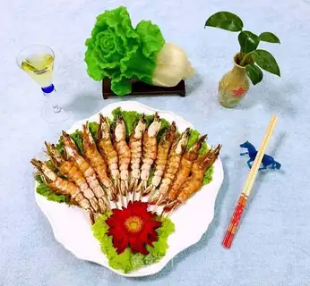 Boiled shrimp