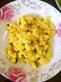 Fried goose eggs