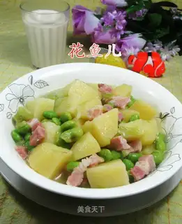 Salted potatoes
