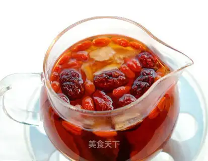 Grape palm tea