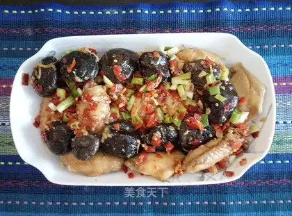 I'll make a meal with pepper chicken wings