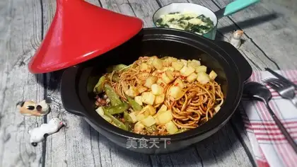 lentils and potatoes