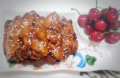 Coke chicken wings