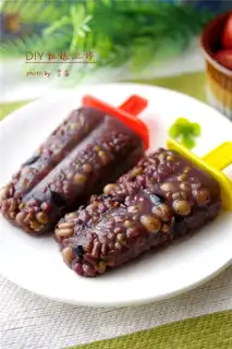 Crude food popsicles