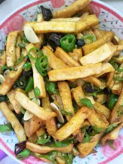 Scrambled peppers