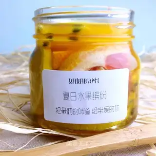 # Honey and fruit #