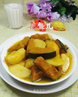 Pumpkin with potatoes