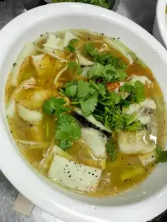 Fish boiled with perfume