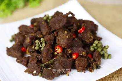 Spicy beef