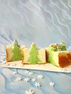 A tea tree toast cake