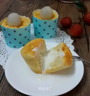 Coconut-freaked potato cake