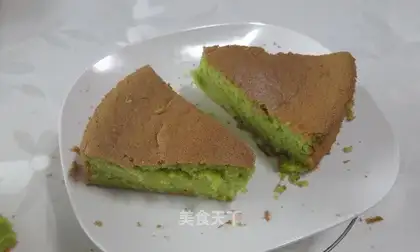 A spinach juice casserole