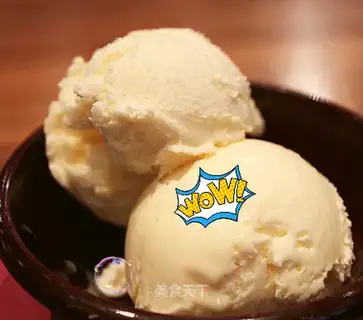 Vanilla ice cream