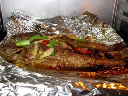 Baked fish