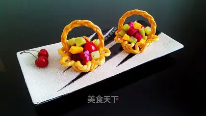 Fruit basket bread