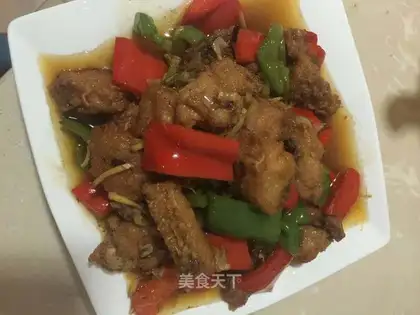 Red-burned fish