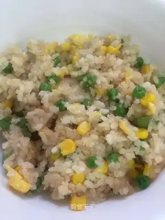 Pea corn egg fried rice