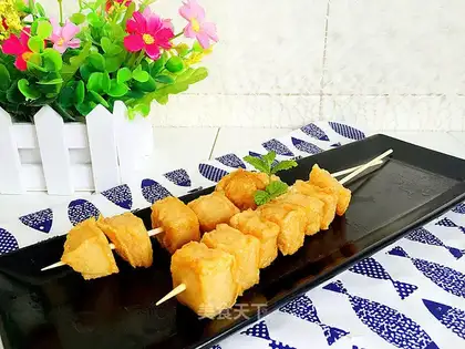 Homemade tofu
