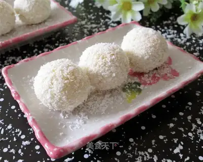 Protein coconut ball