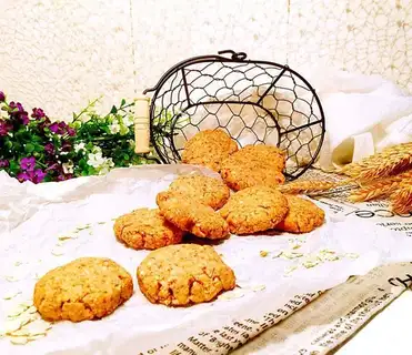 Oatmeal almond cookies