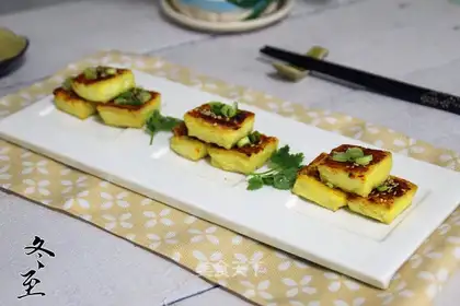 Korean chili tofu
