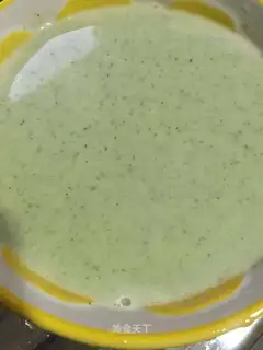 The broccoli soup