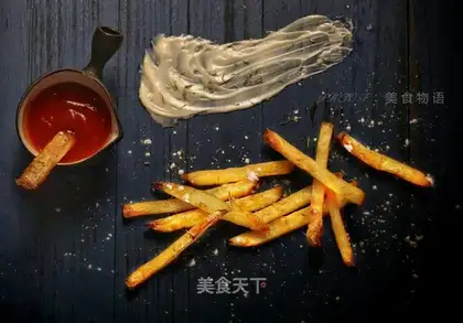 The oven fries