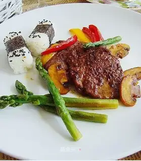 Burn the steak