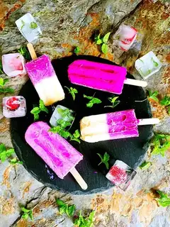 Flamingo yogurt