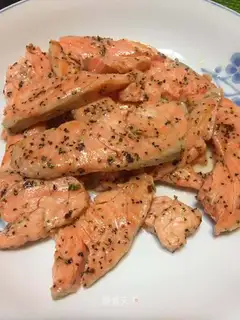 Black pepper salmon