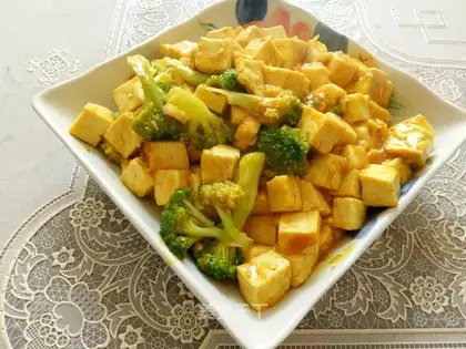 Curry tofu