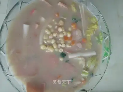 Milk and tea cabbage