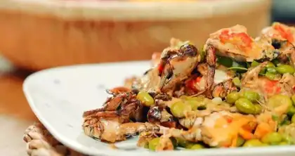Crabs in the belly