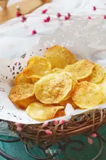 Bread the chips