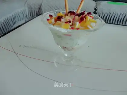 Oatmeal fruit cup