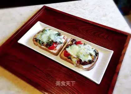 Toast pizza