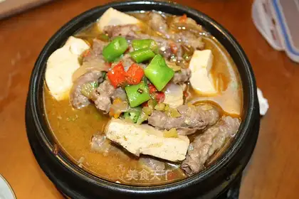 Fat tofu soup