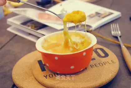 Cheese pumpkin mashed potatoes