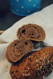 Nut cocoa bread