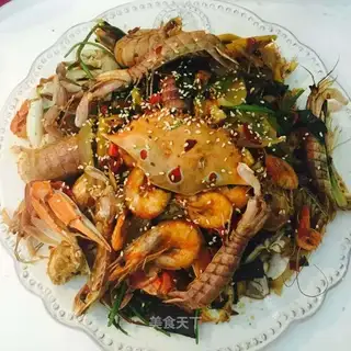 Spicy seafood