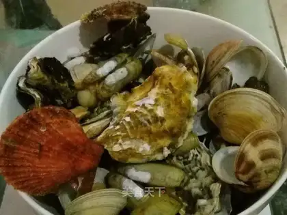Steam seafood