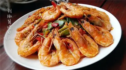 Cracker sauce, shrimp