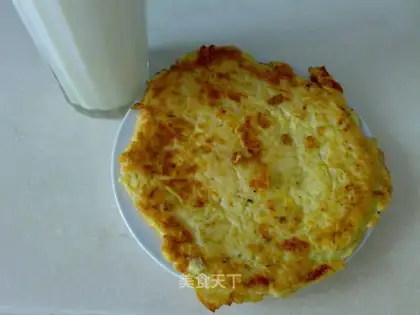 Pan-fried shredded potato cake