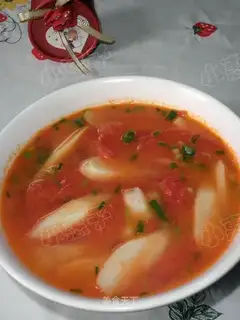 Tomato and yam soup